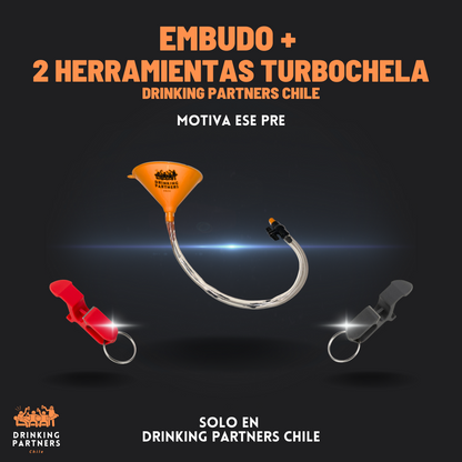 Pack Embudo DPC + 2 herramientas Turbochela