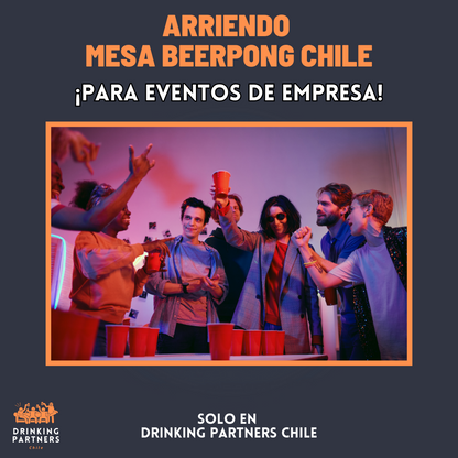 Oferta Arriendo mesa de Beerpong Chile para empresas